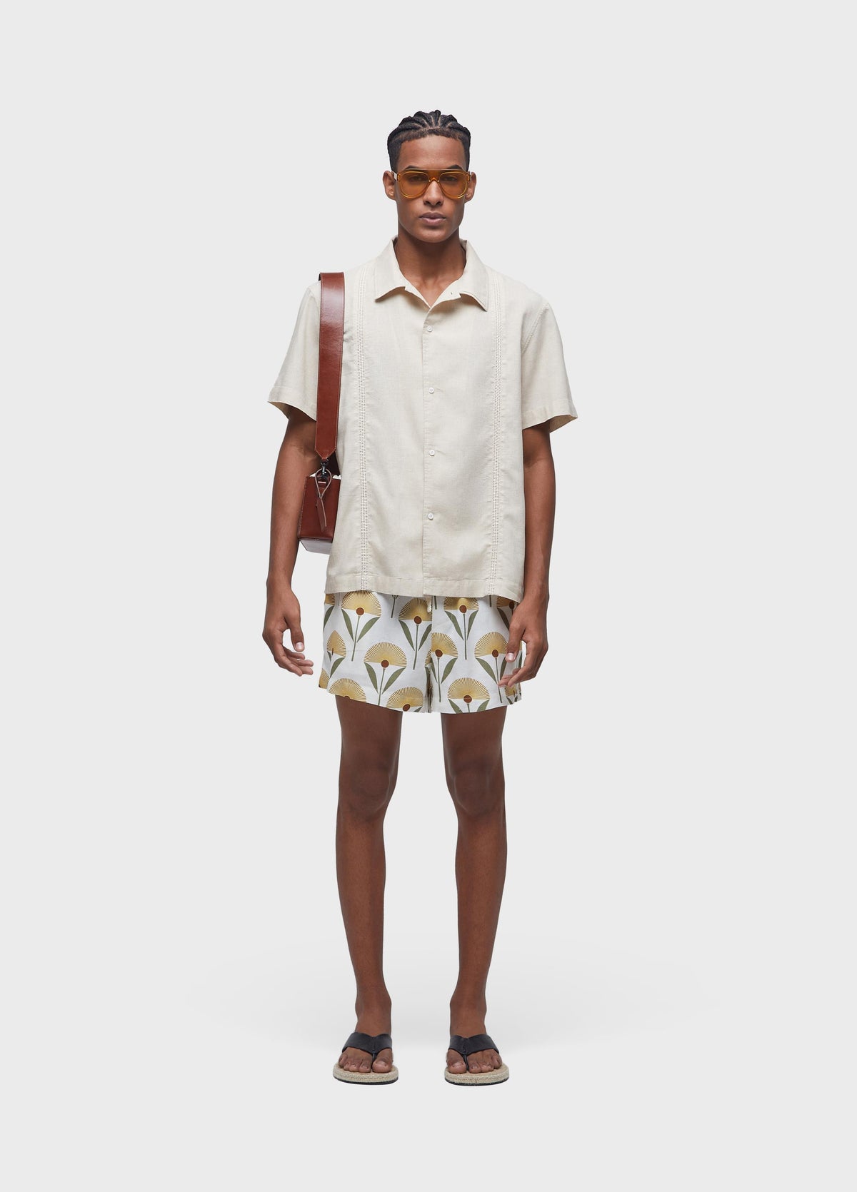 SUNFLOWER COLOR PJ SHORTS