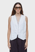 RUSTIC LINEN VEST