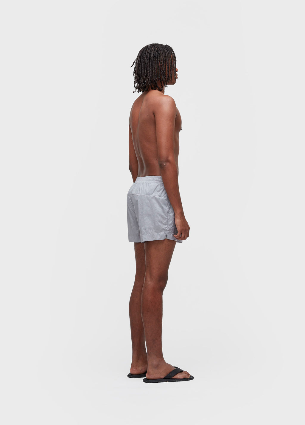 Resort Short Microfuros Cinza – Osklen – foto 3