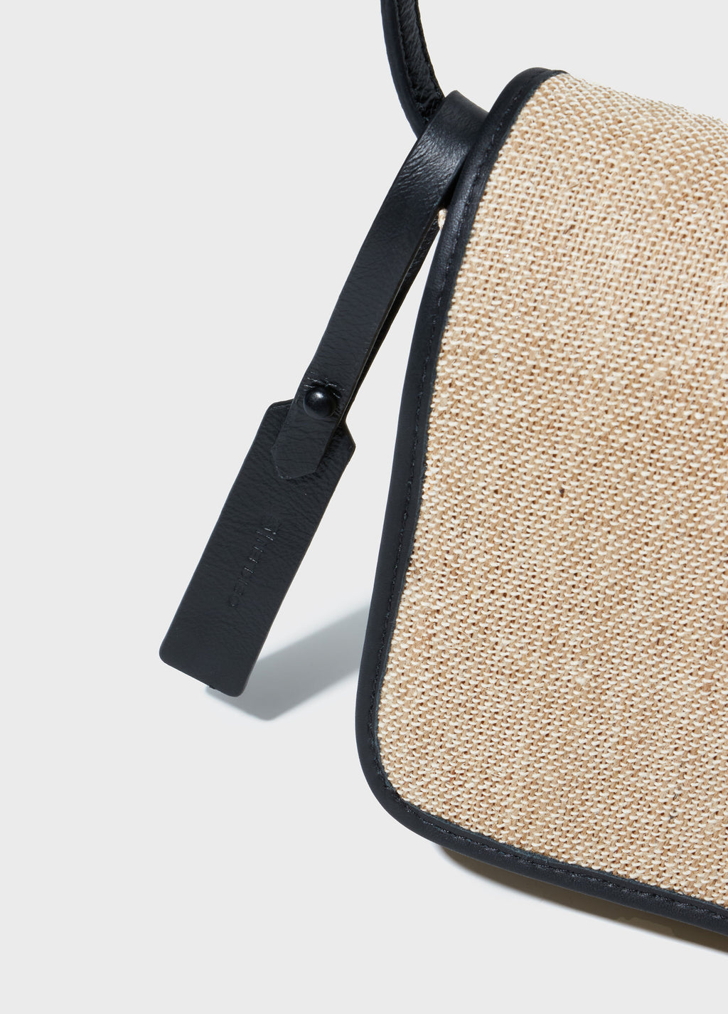 JUTE MESSENGER BAG