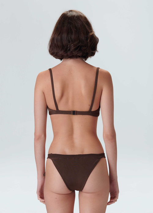 BIKINI KNITTED RIBBED BIAS