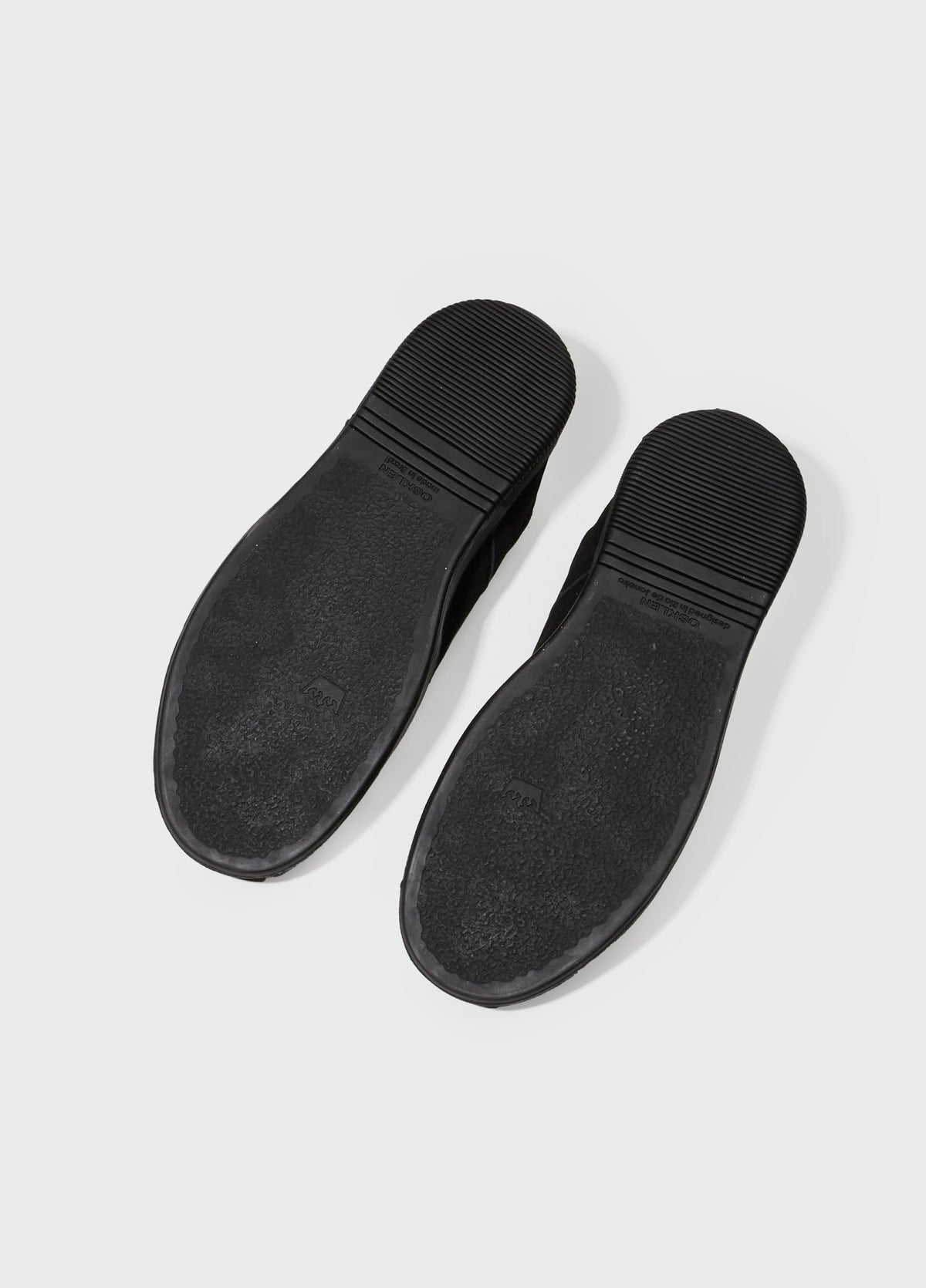 SOHO NUBUCK BLACK SOLE SNEAKERS M