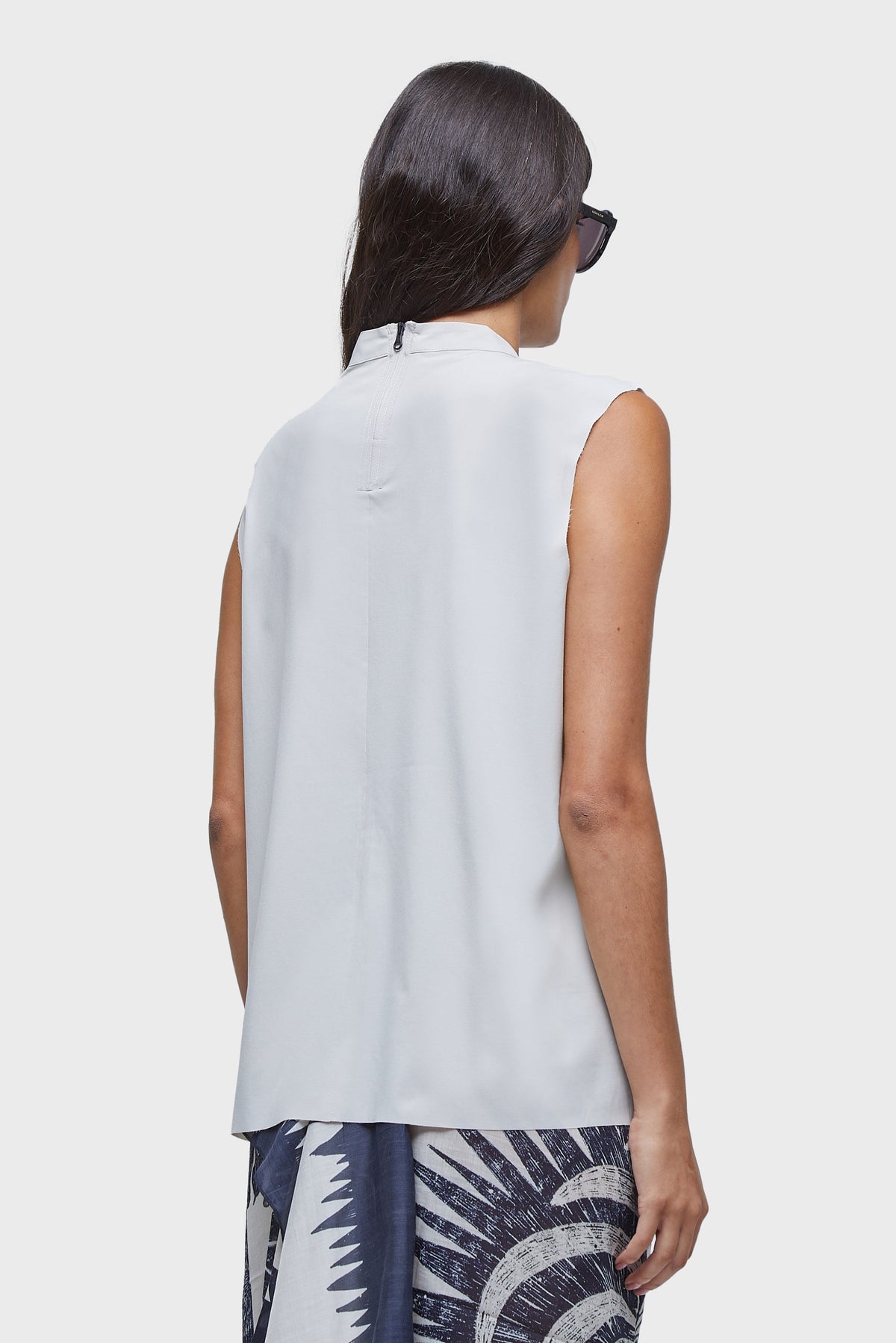 SUPERLIGHT COLLARED BLOUSE