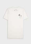 SLIM STONE PALM TREE GAUZE SHORT SLEEVE T-SHIRT