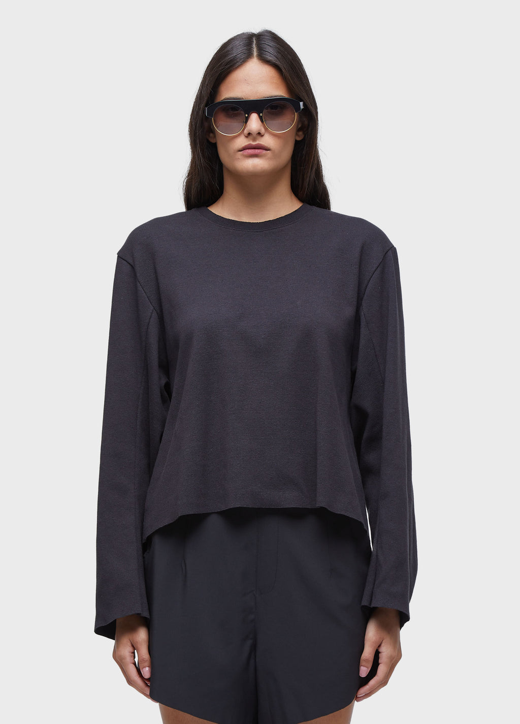 RUSTIC KNIT LONG SLEEVE TOP