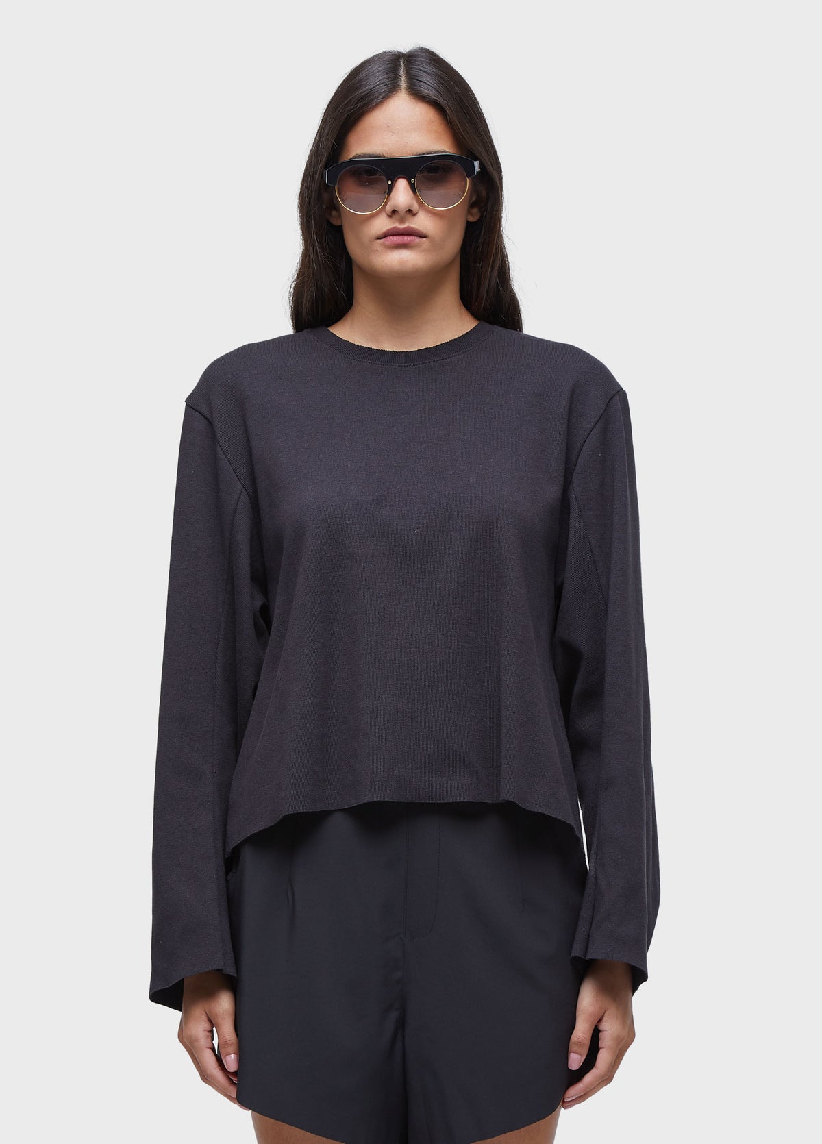 RUSTIC KNIT LONG SLEEVE TOP