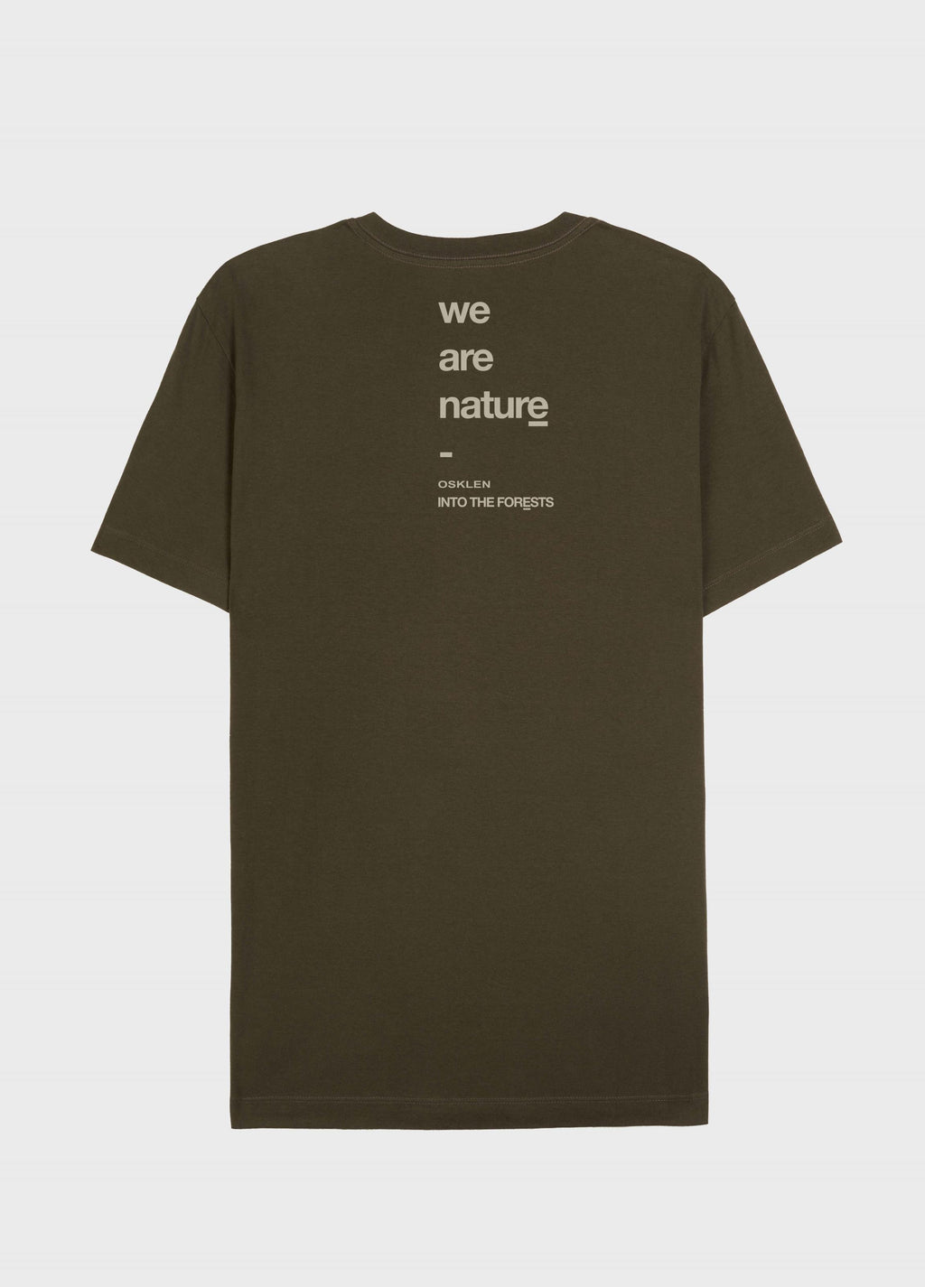 T-SHIRT SLIM VINTAGE OSK WE ARE NATURE SS FOREST