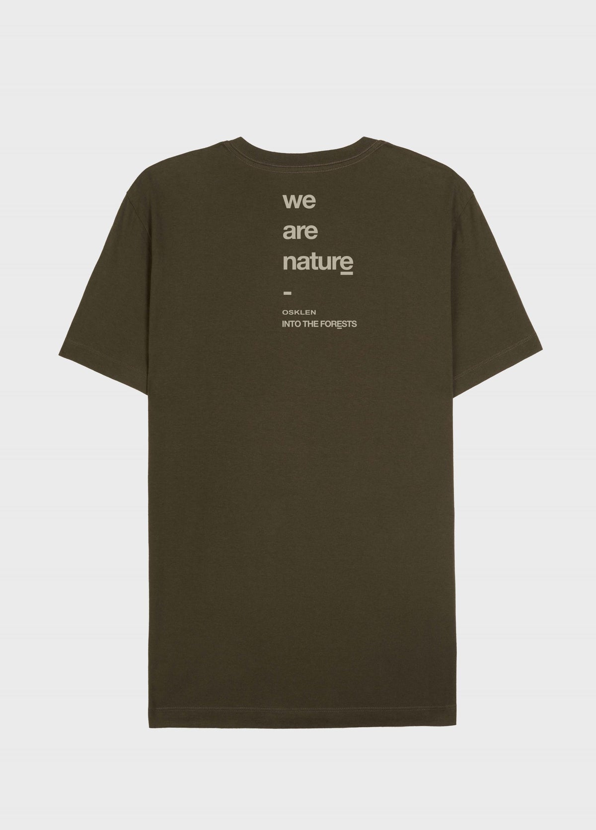 T-SHIRT SLIM VINTAGE OSK WE ARE NATURE SS FOREST