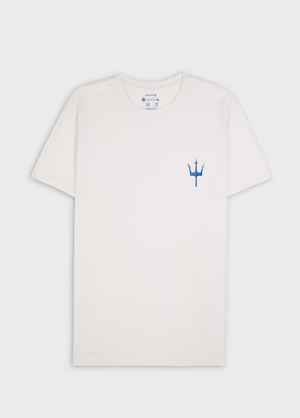VINTAGE TRIDENT WOOD SLIM T-SHIRT