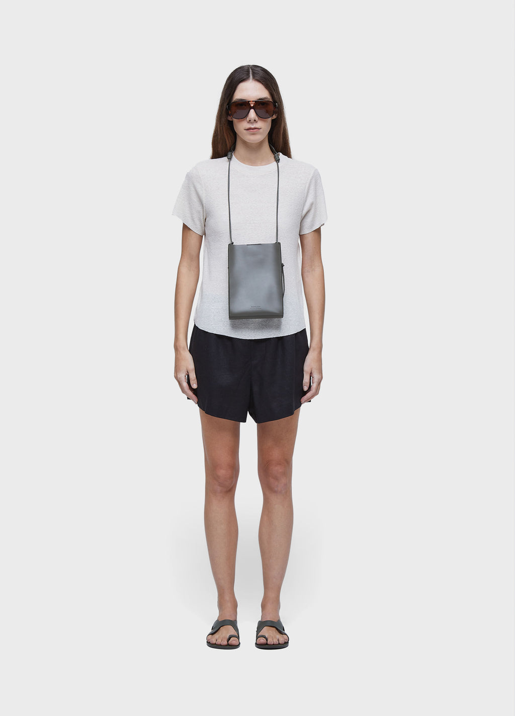 LIGHT RIBBED T-SHIRT