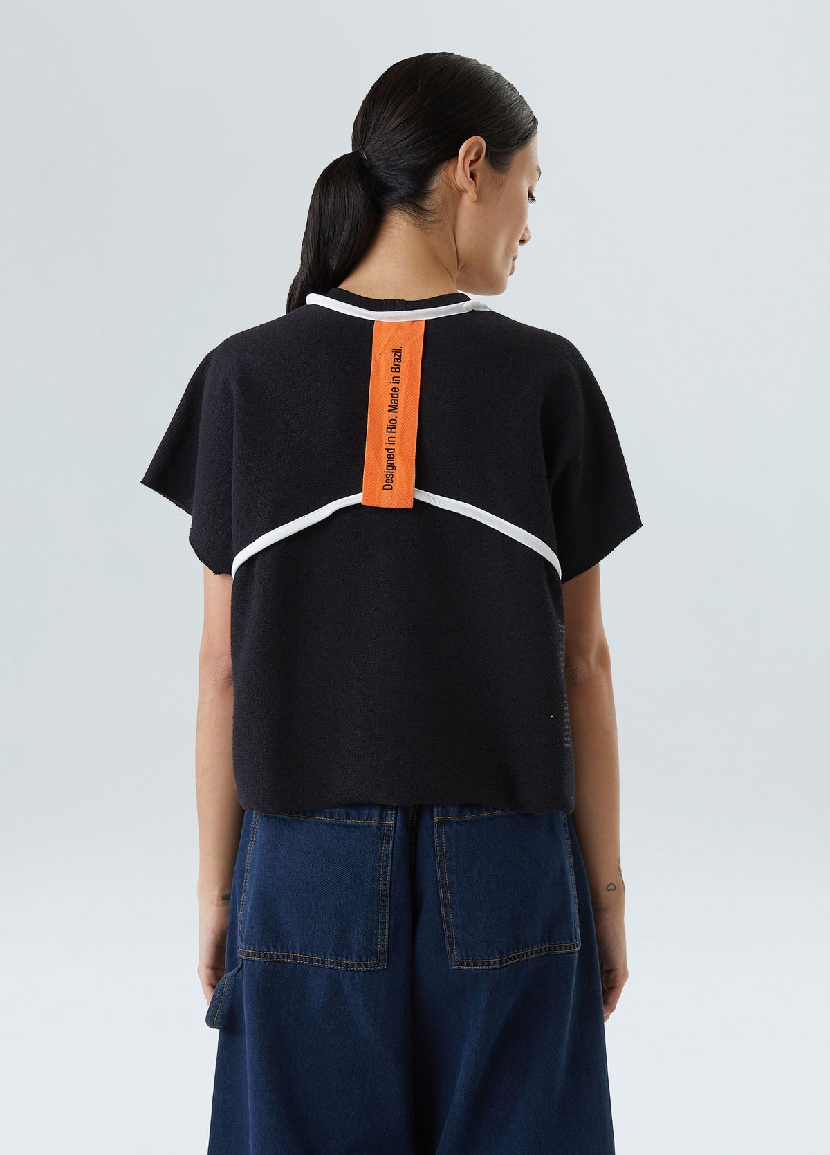 DOUBLE-FACED BIAS SWEATSHIRT