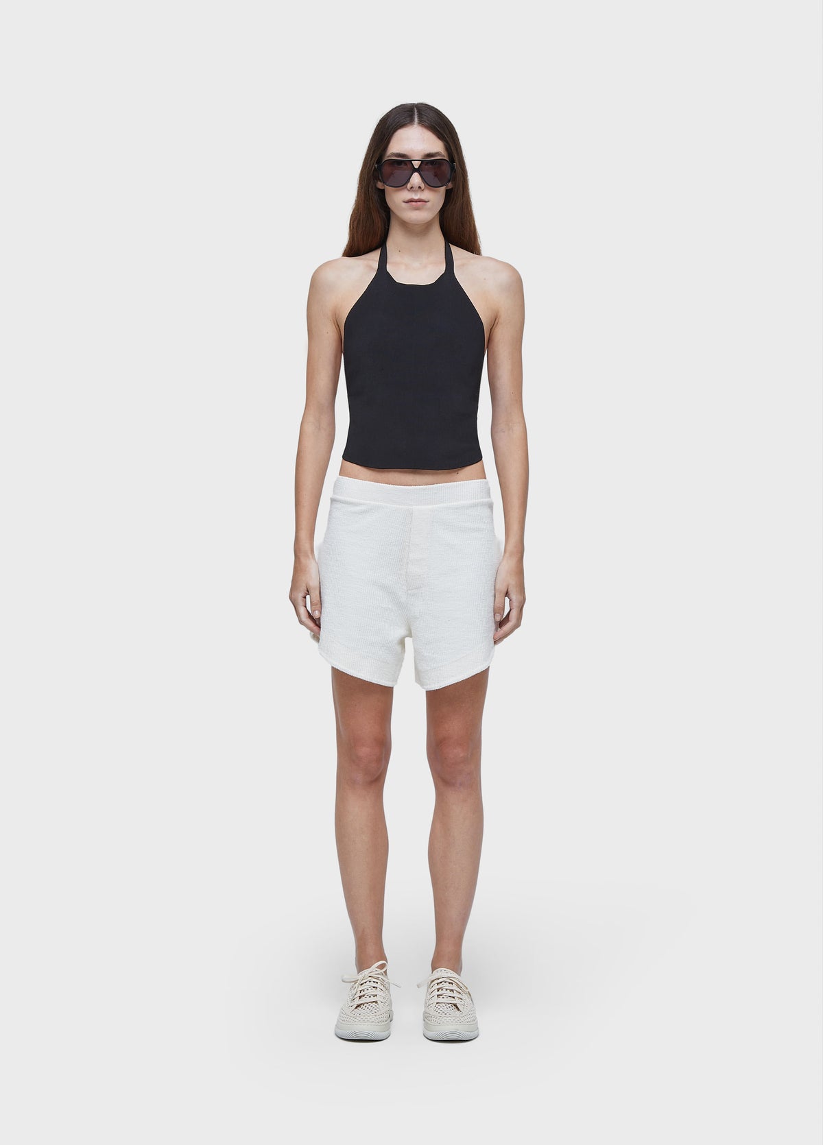 RIB KNIT RUSTIC SHORTS