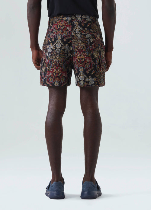 JACQUARD CARGO SHORTS ORIGIN