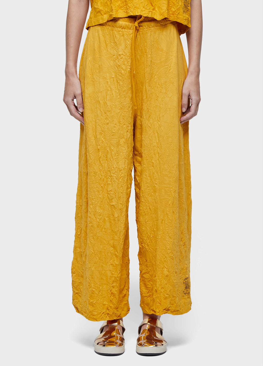 WRINKLE COLOR PANTS