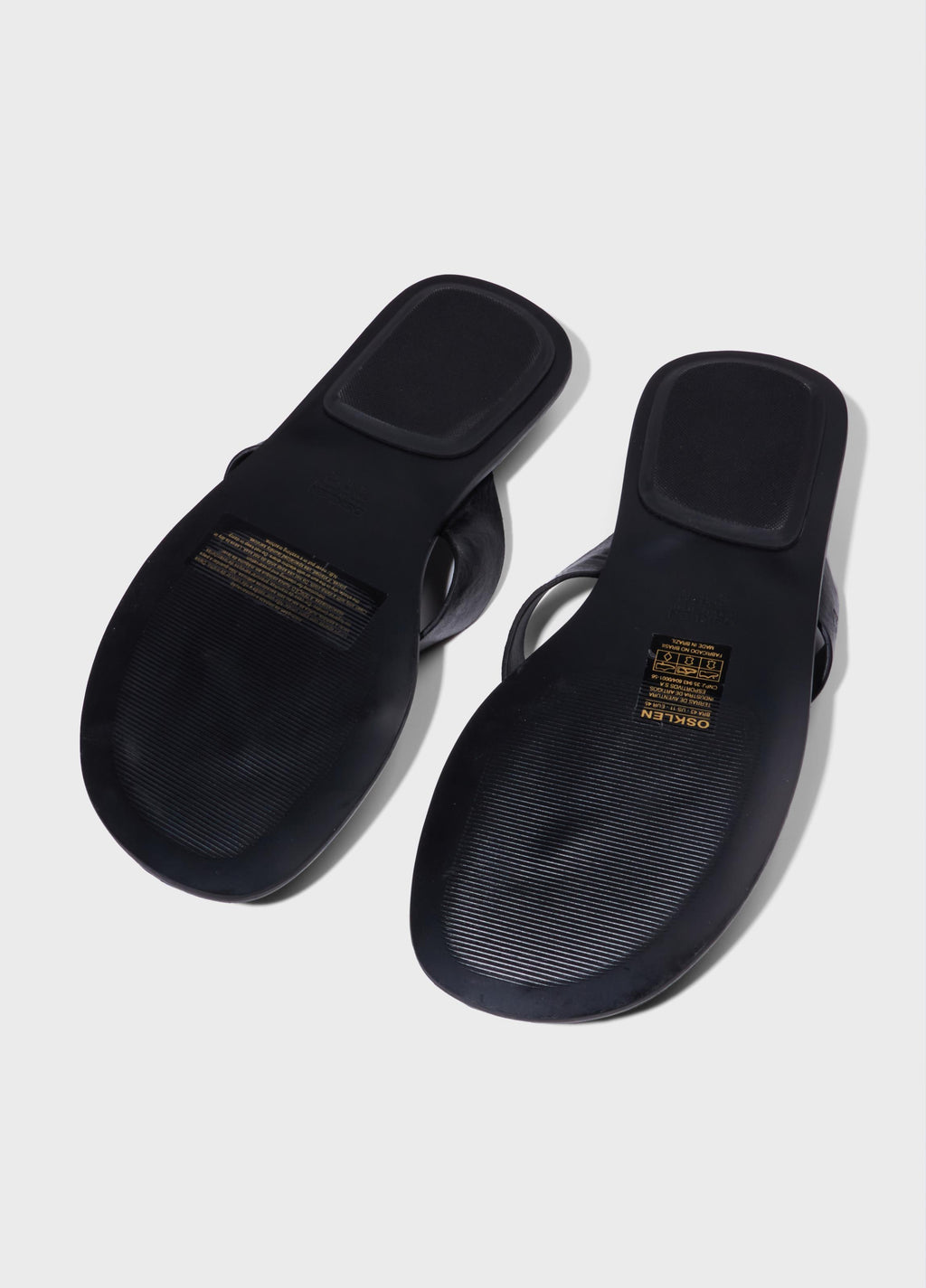 Chinelo Flat E-Basics M Preto – Osklen – foto 4