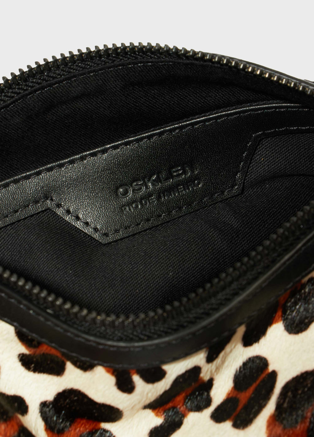 Bolsa Bakare Pelo Small Camel/Preto – Osklen – foto 4
