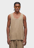 NEW WRINKLED YOKE TANK TOP