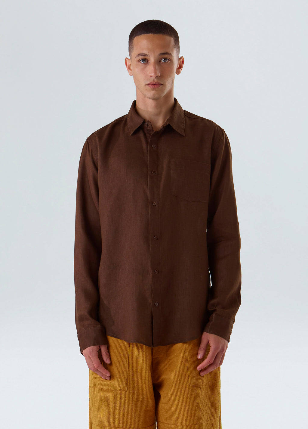 CLASSIC LINEN LONG SLEEVE SHIRT