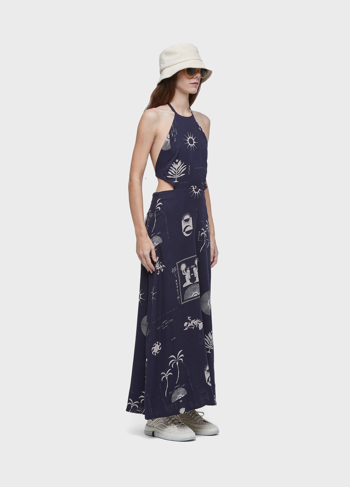 LONG TIE DRESS 1989
