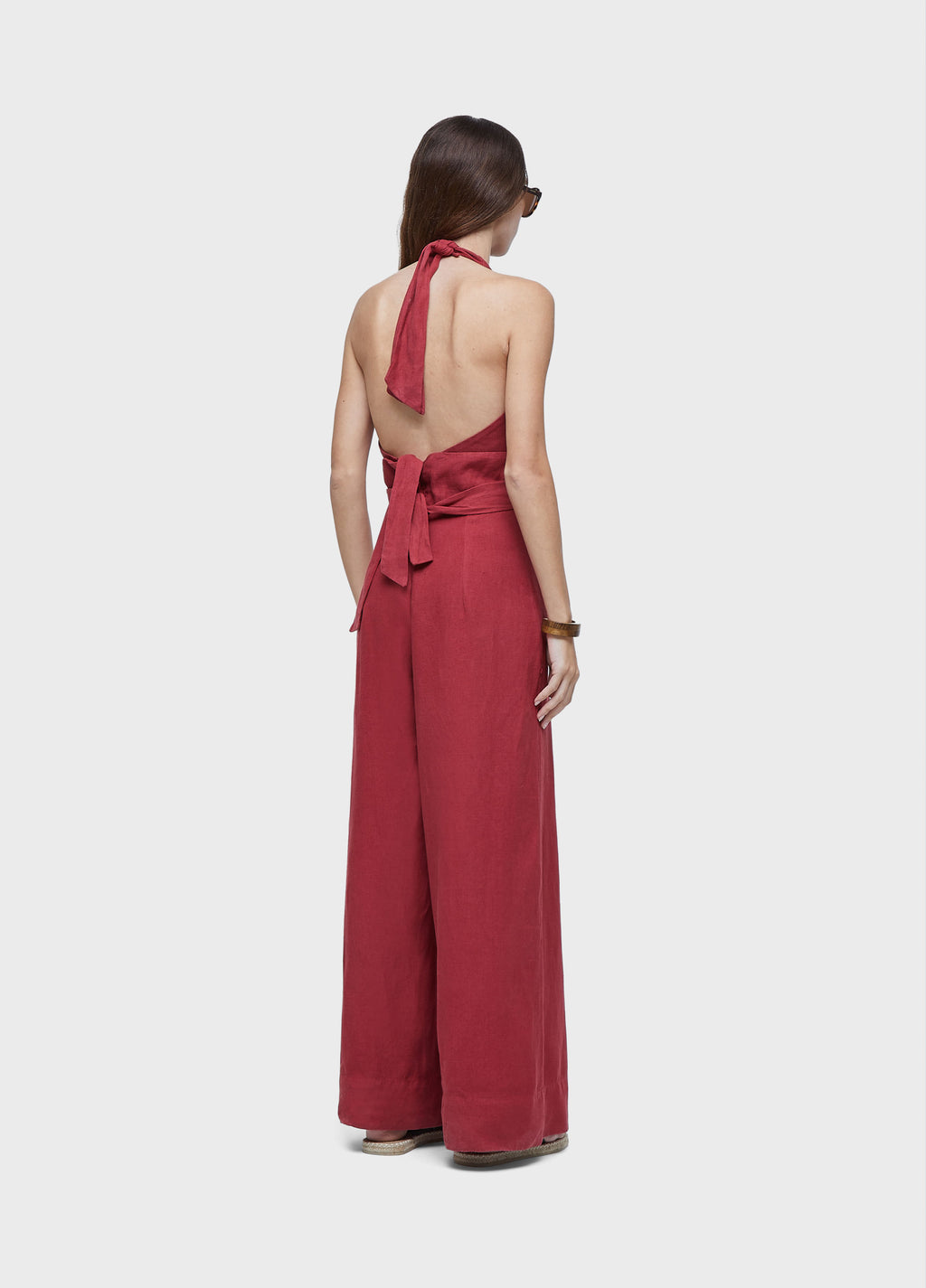 BOSSA NOVA TIE JUMPSUIT