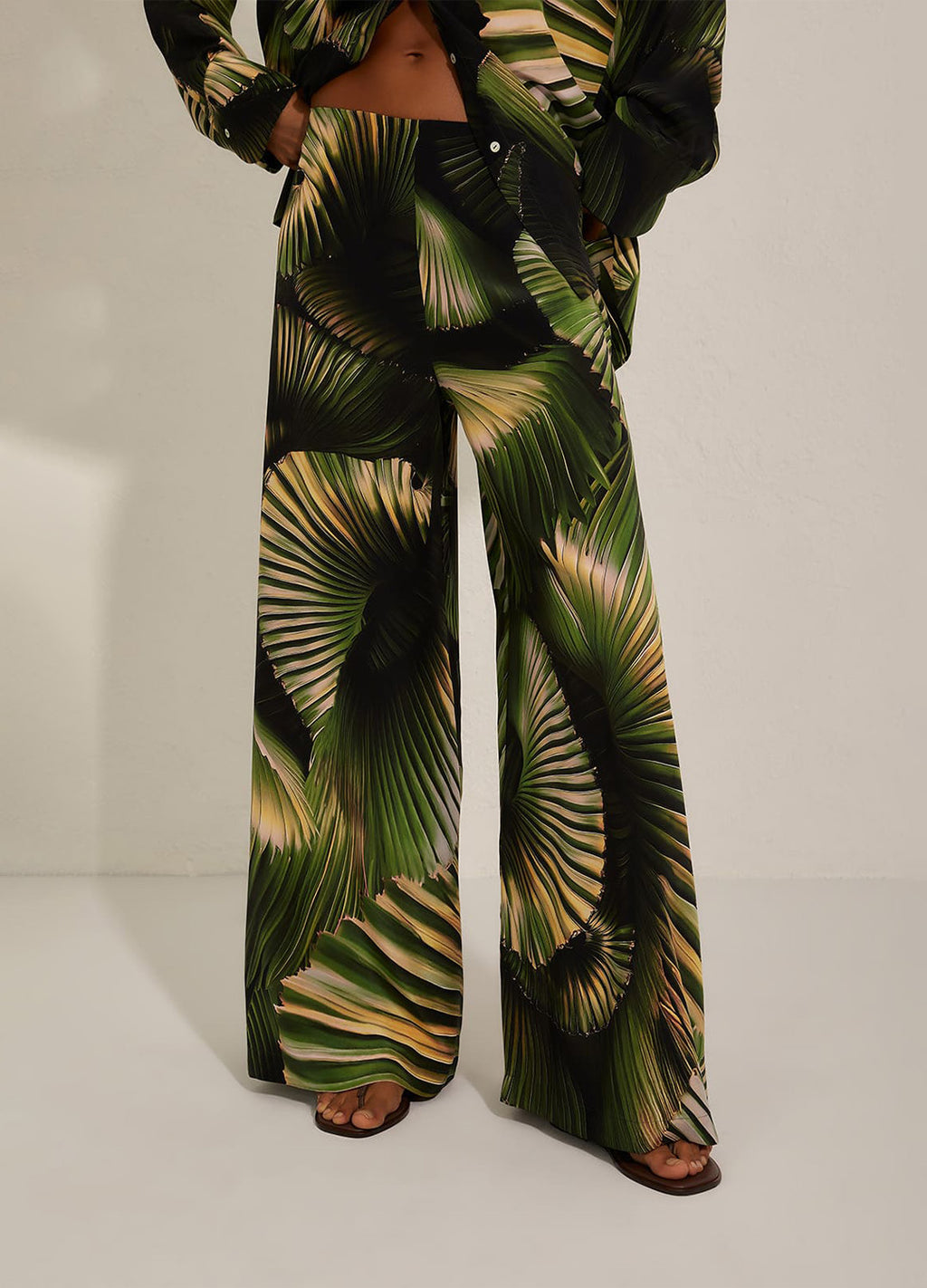 CLEAN SILK PANTS