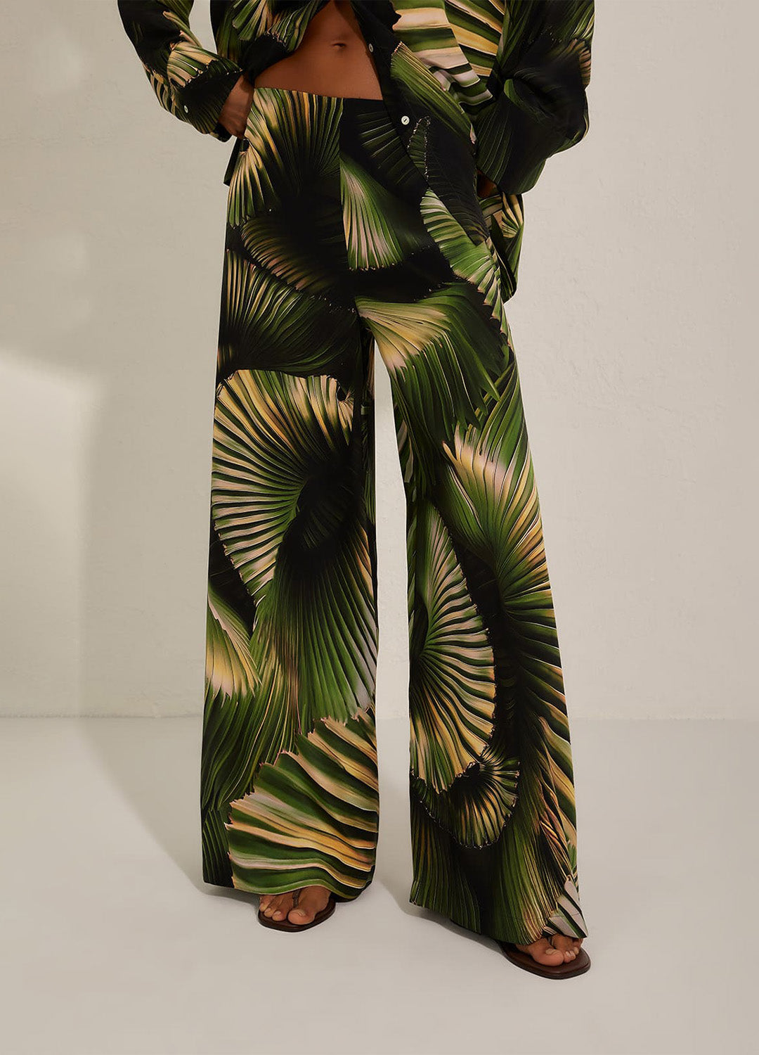 CLEAN SILK PANTS