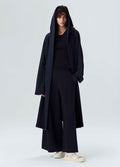 CHENILLE SWEATSHIRT TRENCH COAT