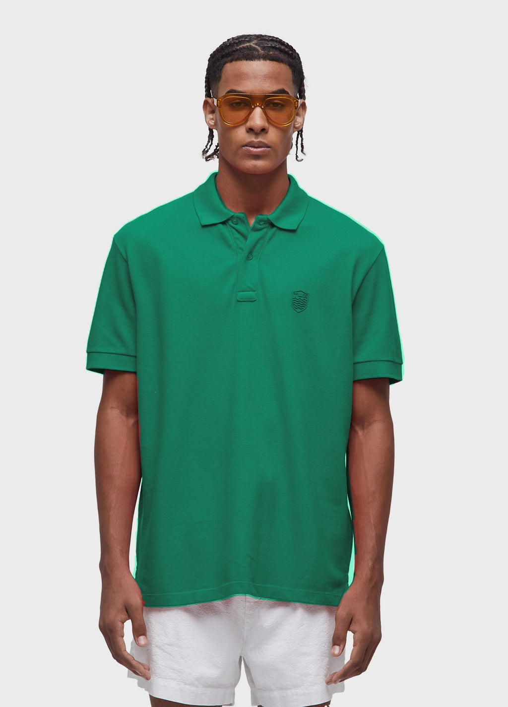 EMBOSSED CREST POLO SHIRT