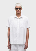 COTTON TEXTURE SHORT SLEEVE SHIRT
