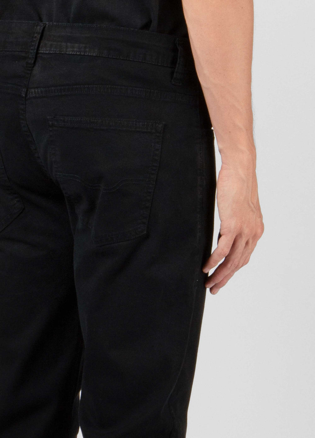 PLAIN COLORED 5-POCKET JEANS