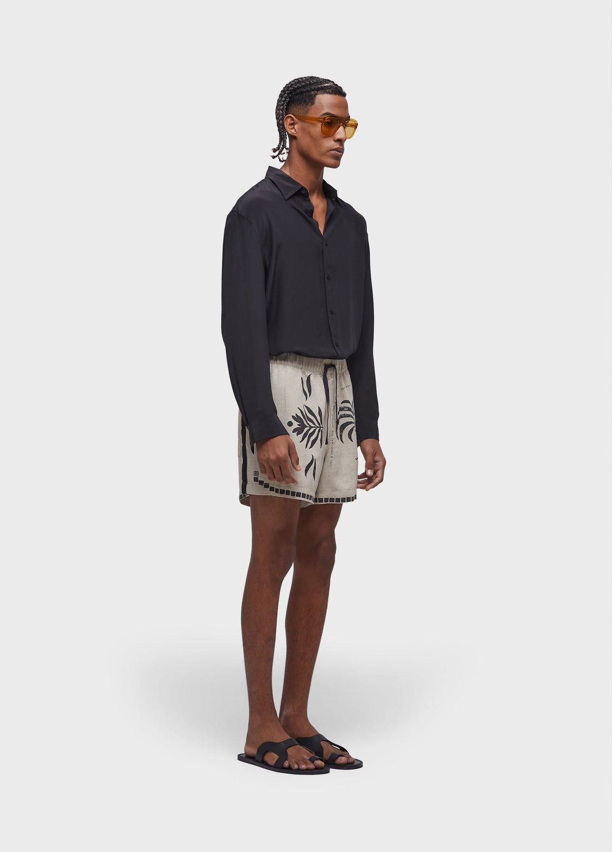 RIO LINEN PAJAMA SHORTS