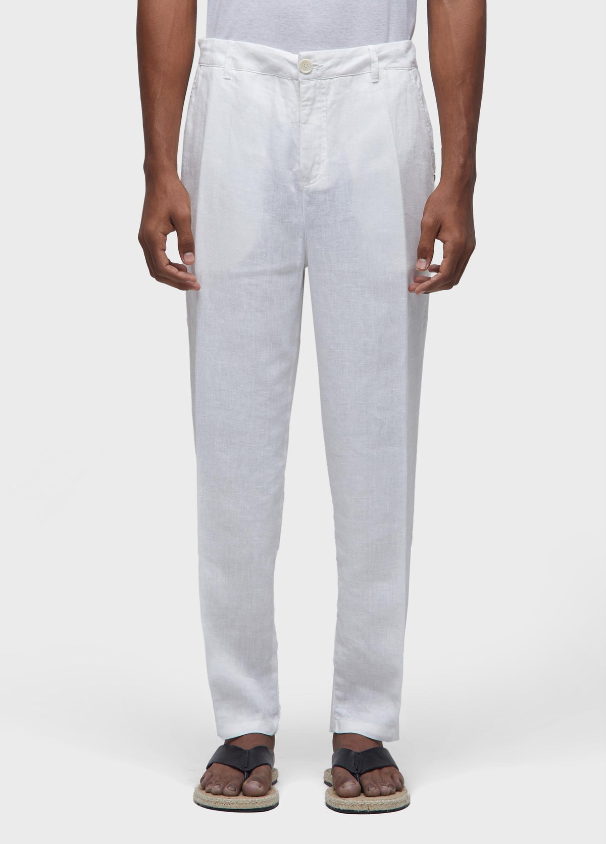 LINEN CLASSIC NEW TAILORED TROUSERS