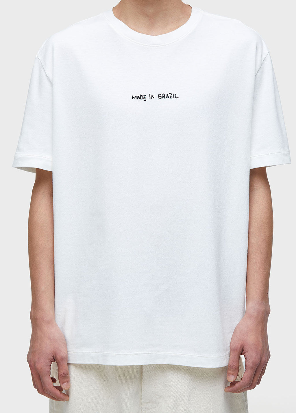 T-SHIRT MADE IN BRAZIL EMBROIDERED MC