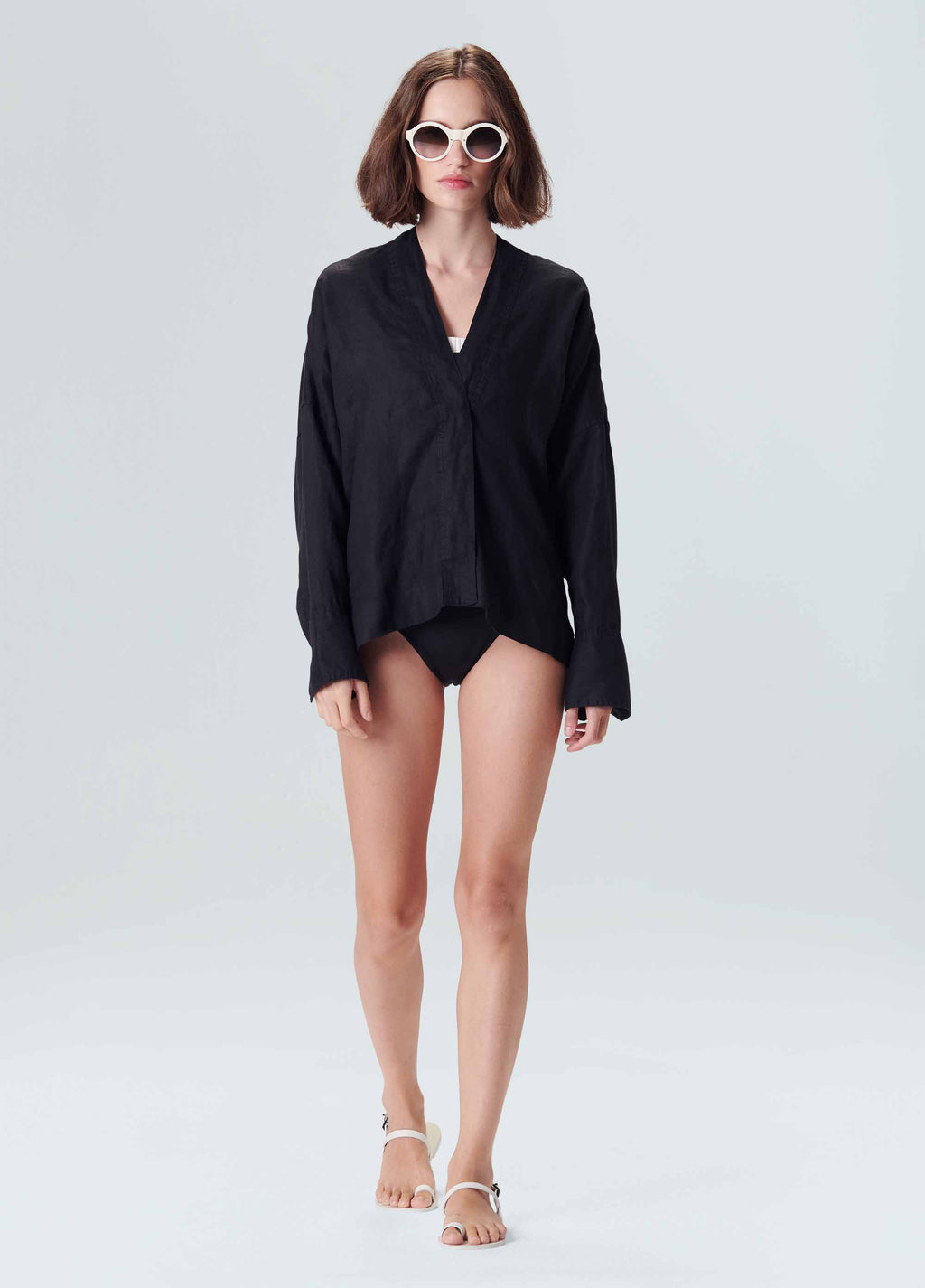 LONG SLEEVE LINEN SHIRT