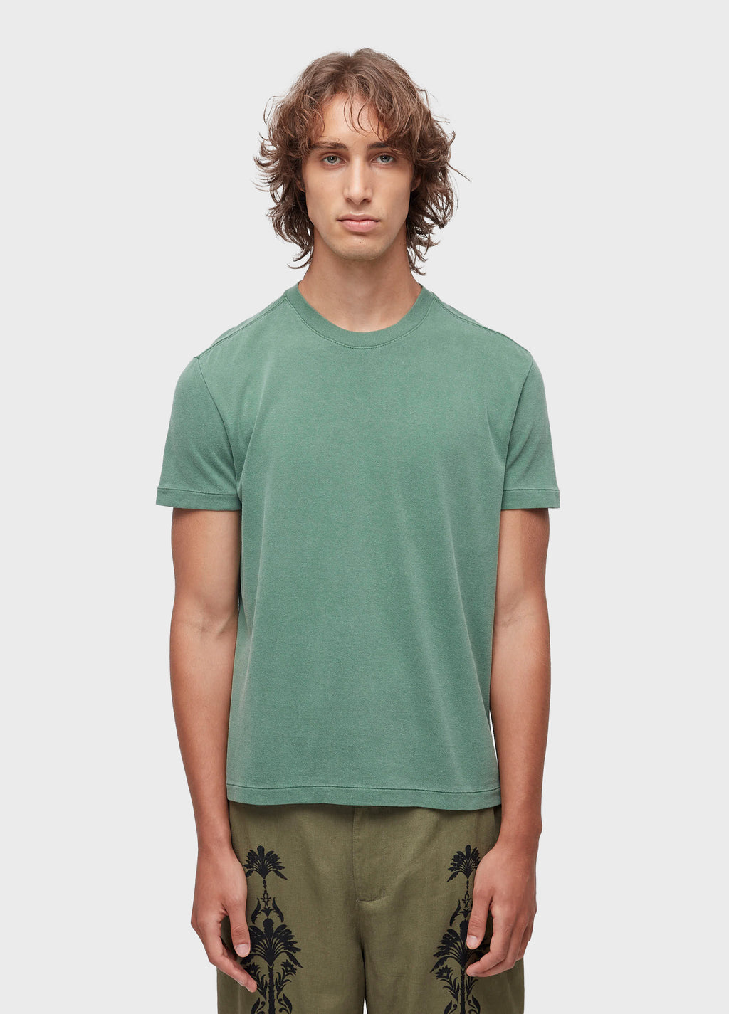 OSKLEN EMBROIDERED MC T-SHIRT