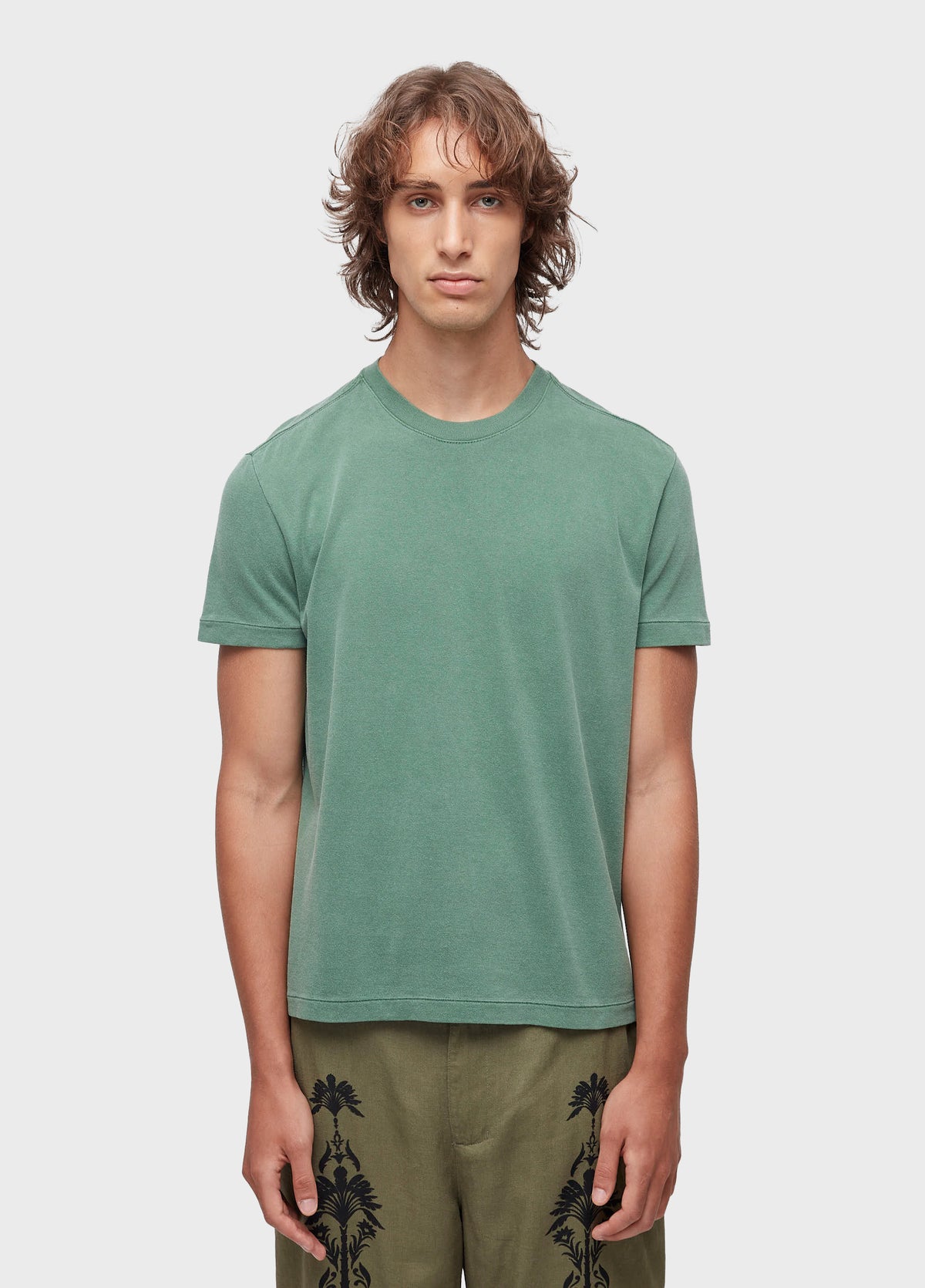 OSKLEN EMBROIDERED MC T-SHIRT