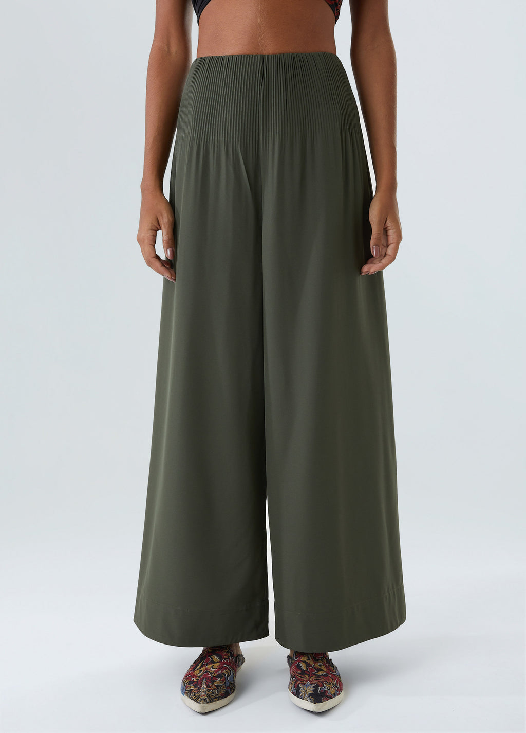 PLEATED PANTS