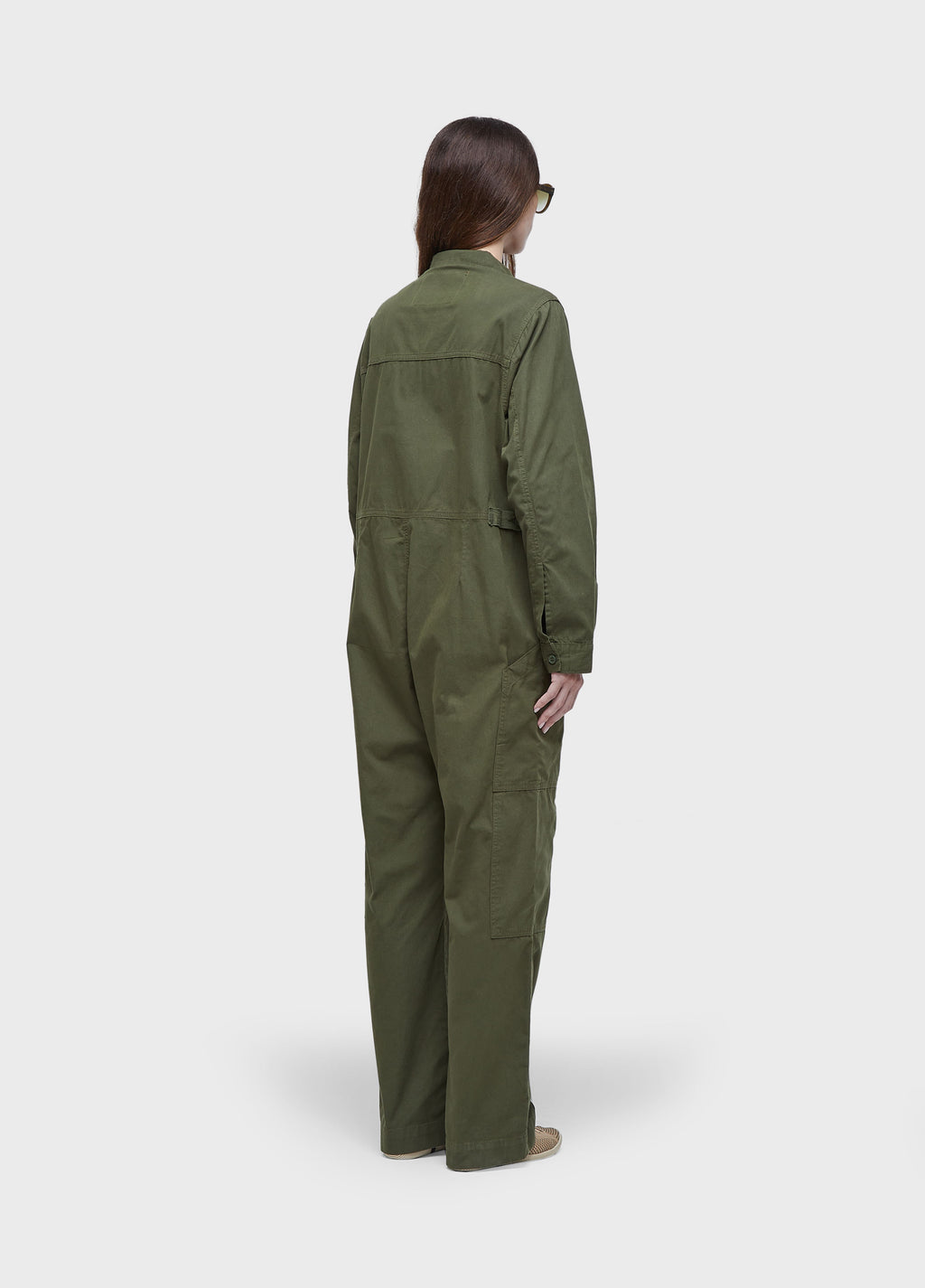 COVERALL LS POCKETS LIGHT