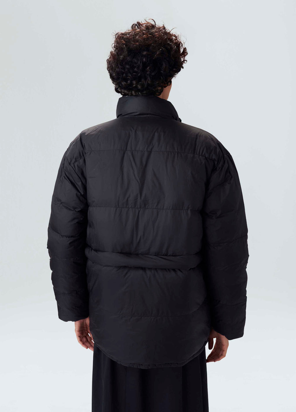 DETACHABLE REVERSIBLE QUILTED COAT