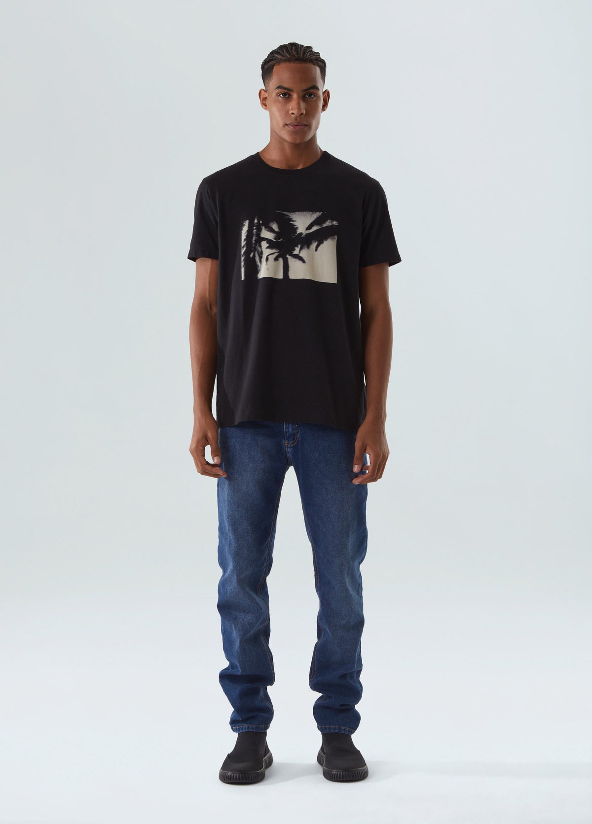 VINTAGE 3 PALM TREES T-SHIRT