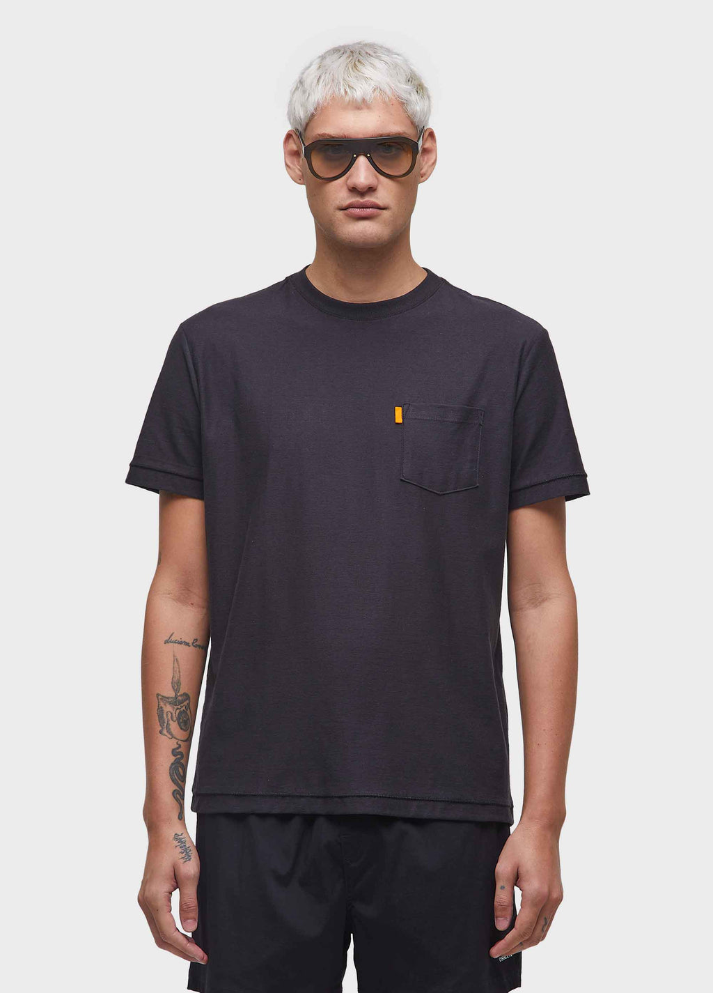 WASHED POCKET SPOT T-SHIRT