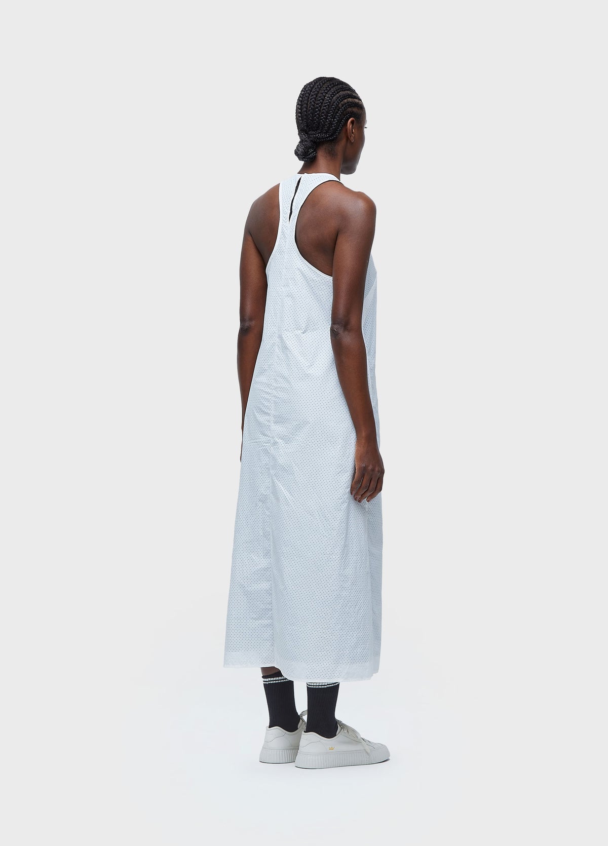 SUPERLIGHT MICRO-PERFORATED DRESS