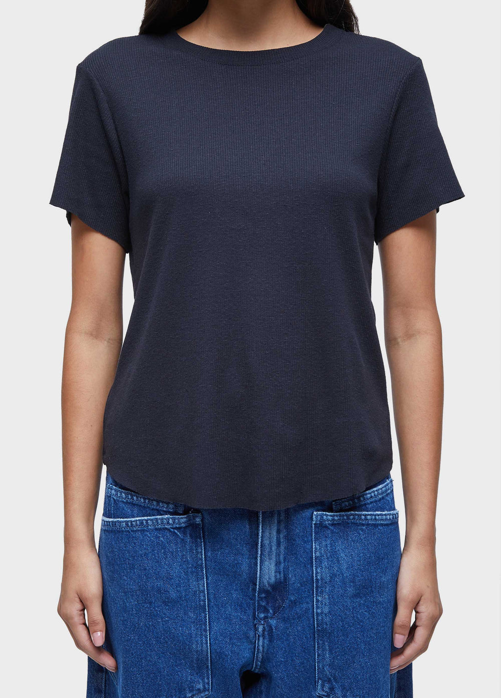 RIBBED LIGHT T-SHIRT
