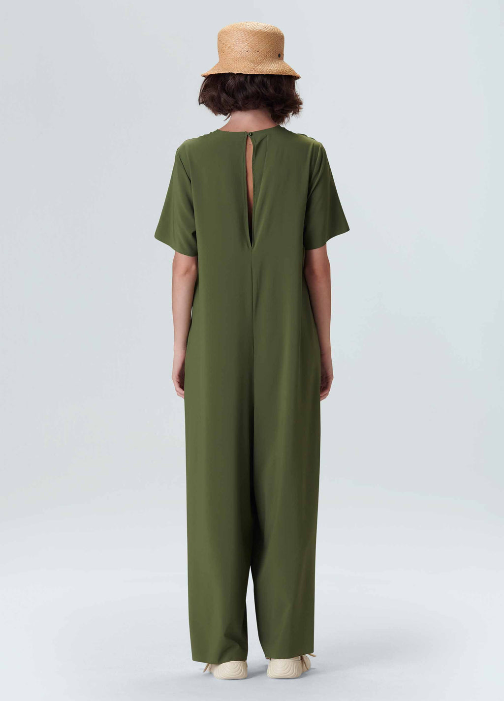 SUPERLIGHT SHORT-SLEEVED JUMPSUIT