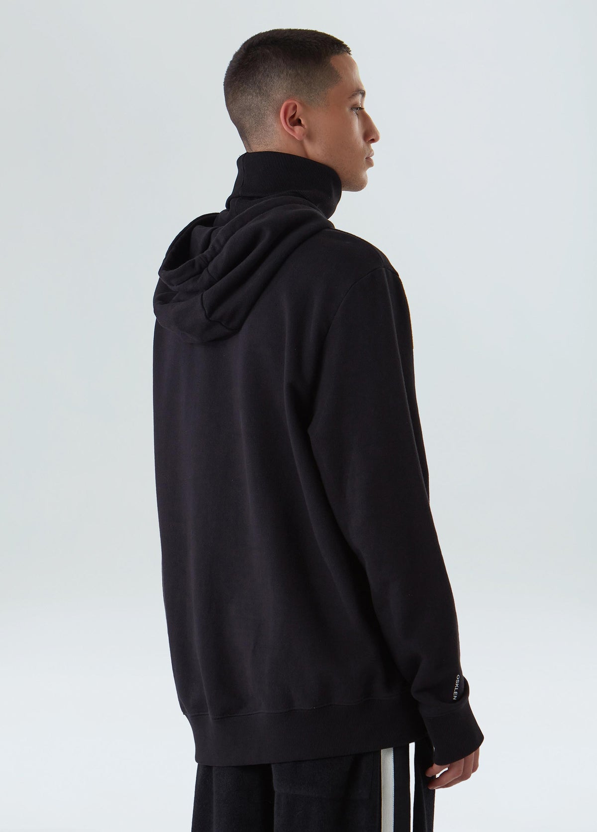 SOLID HIGH NECK SWEATSHIRT ACTUAL