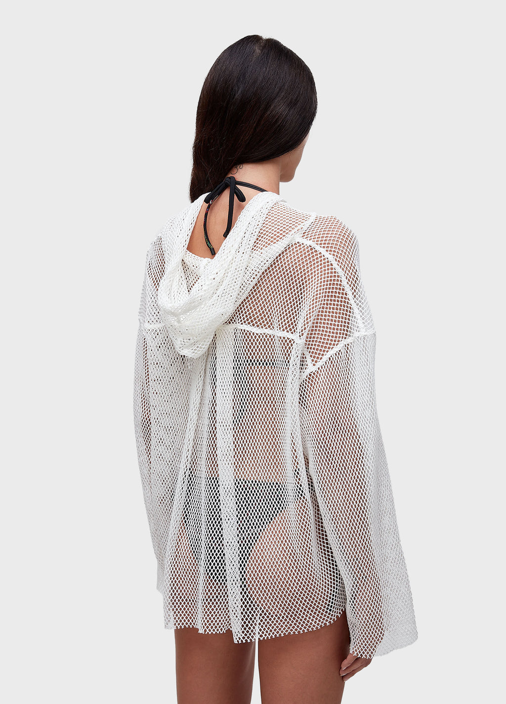 Camisa Capuz Layers Tela Branco – Osklen – foto 4