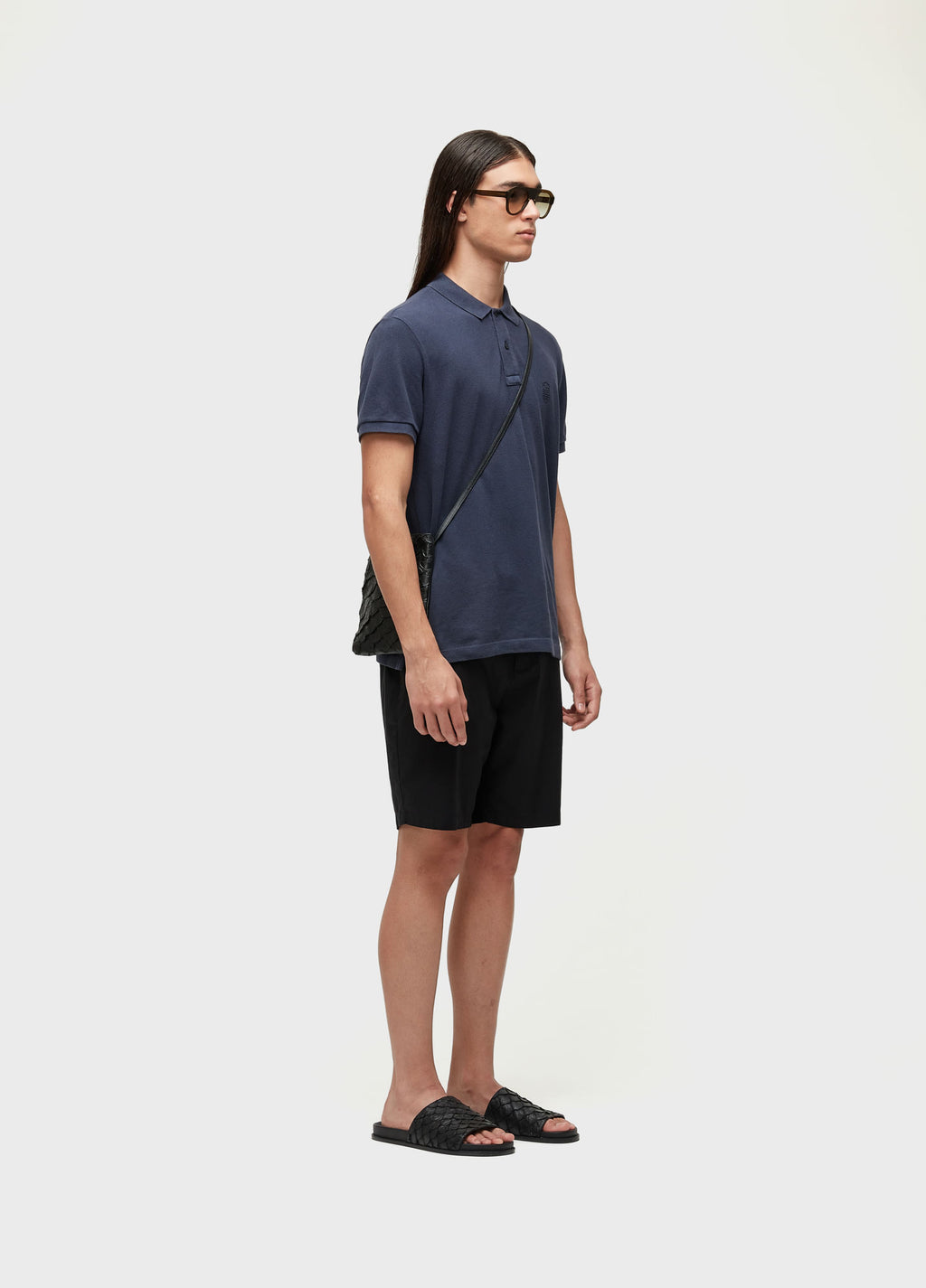 EMBOSSED CREST POLO SHIRT