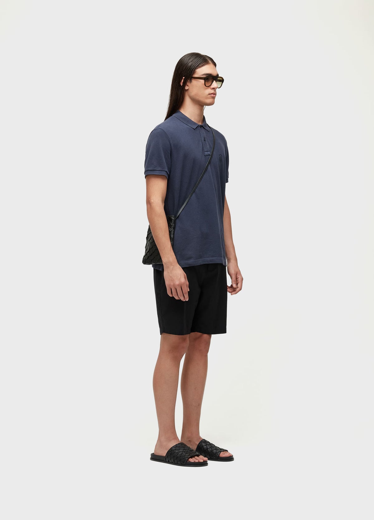 EMBOSSED CREST POLO SHIRT