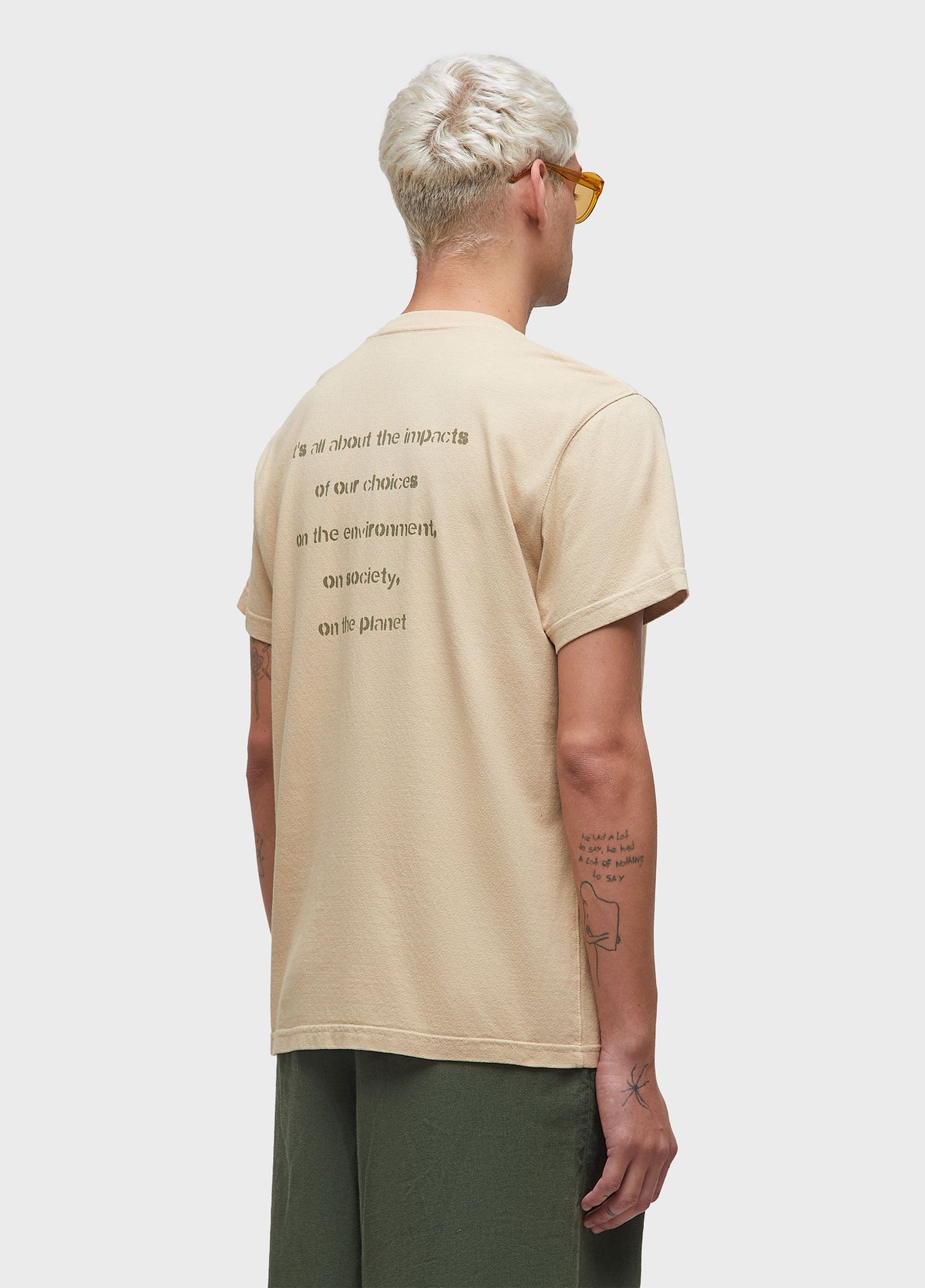 OSKLEN AND MC DOUBLE-FACED E-COLORS T-SHIRT