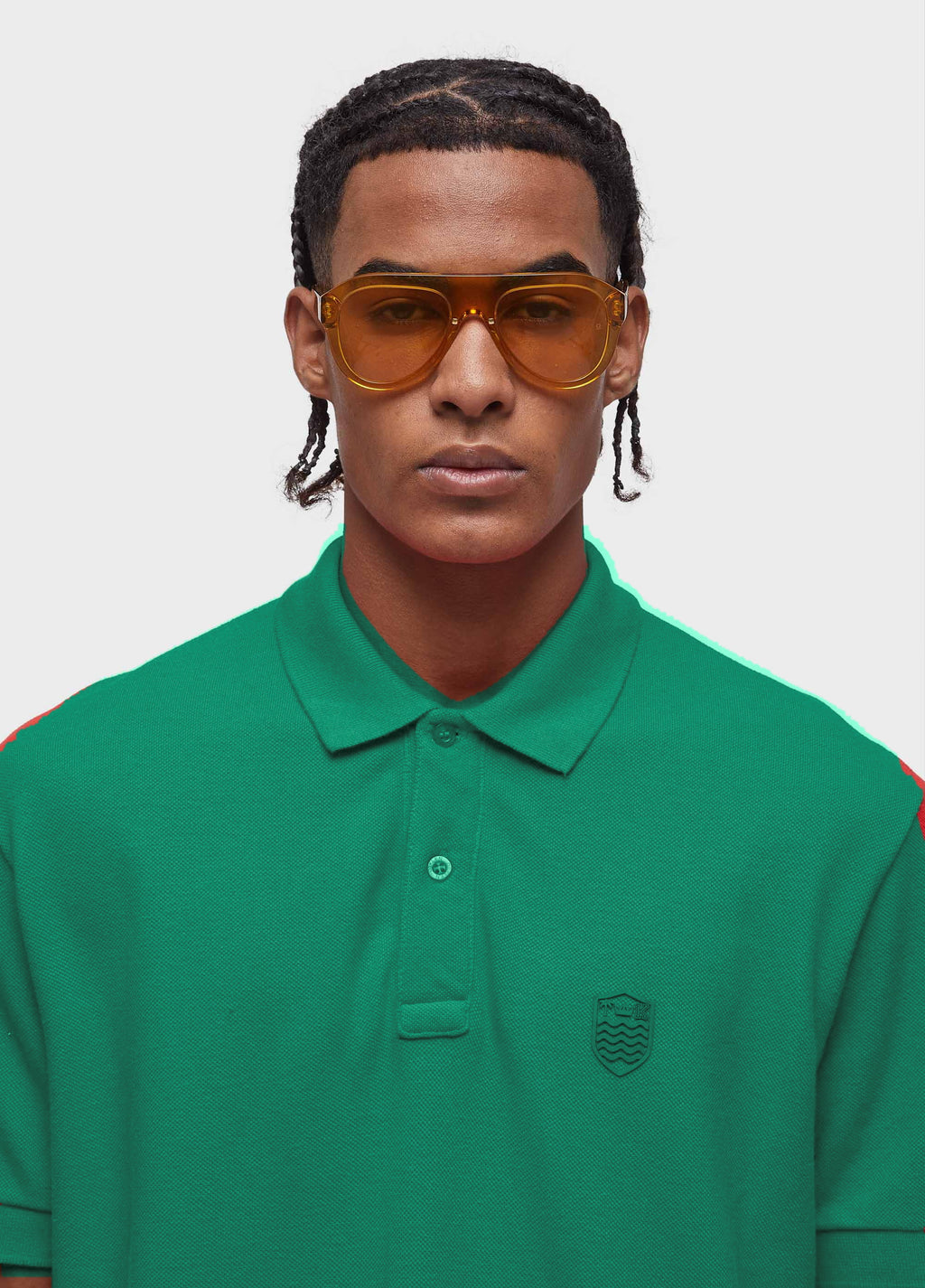 EMBOSSED CREST POLO SHIRT